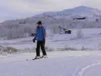 Norwegen Skinnarbu Mosvatn