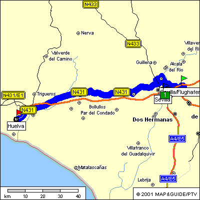 Spanien Portugal Etappe 1