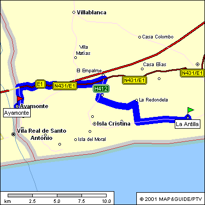 Spanien Portugal Etappe 2