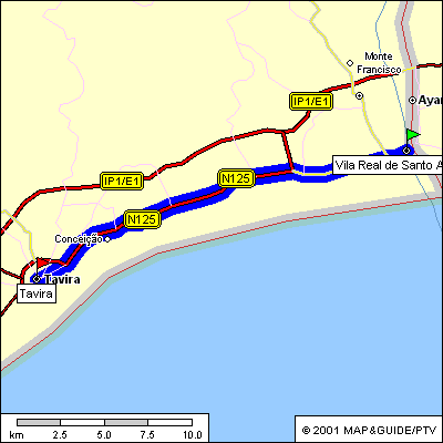 Spanien Portugal Etappe 2B
