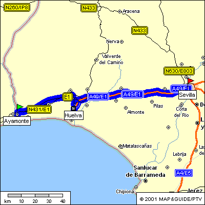 Spanien Portugal Etappe 8B
