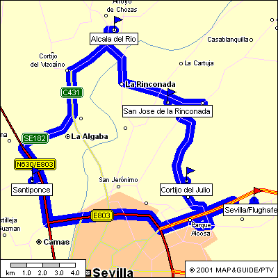 Spanien Portugal Etappe 9